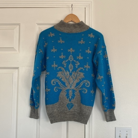 Together Vintage wool blend mock turtleneck sweater. - Picture 11 of 11